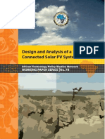 Design and Analysis of A 1 MW Grid-Connected SOlar PV System