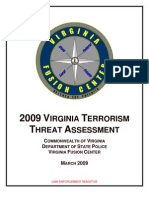 2009 Virginia Terrorism Threat Assessment