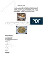 Sour Rye Soup - The Fourth Polish Recipe