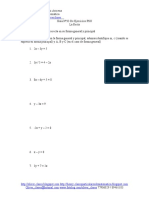 33 - Guía Nº33 de Ejercicios PSU - La Recta - Ecuacion de La Recta en Su Forma Principal y General