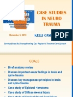 Case Studies in Neuro Trauma SCRTAC