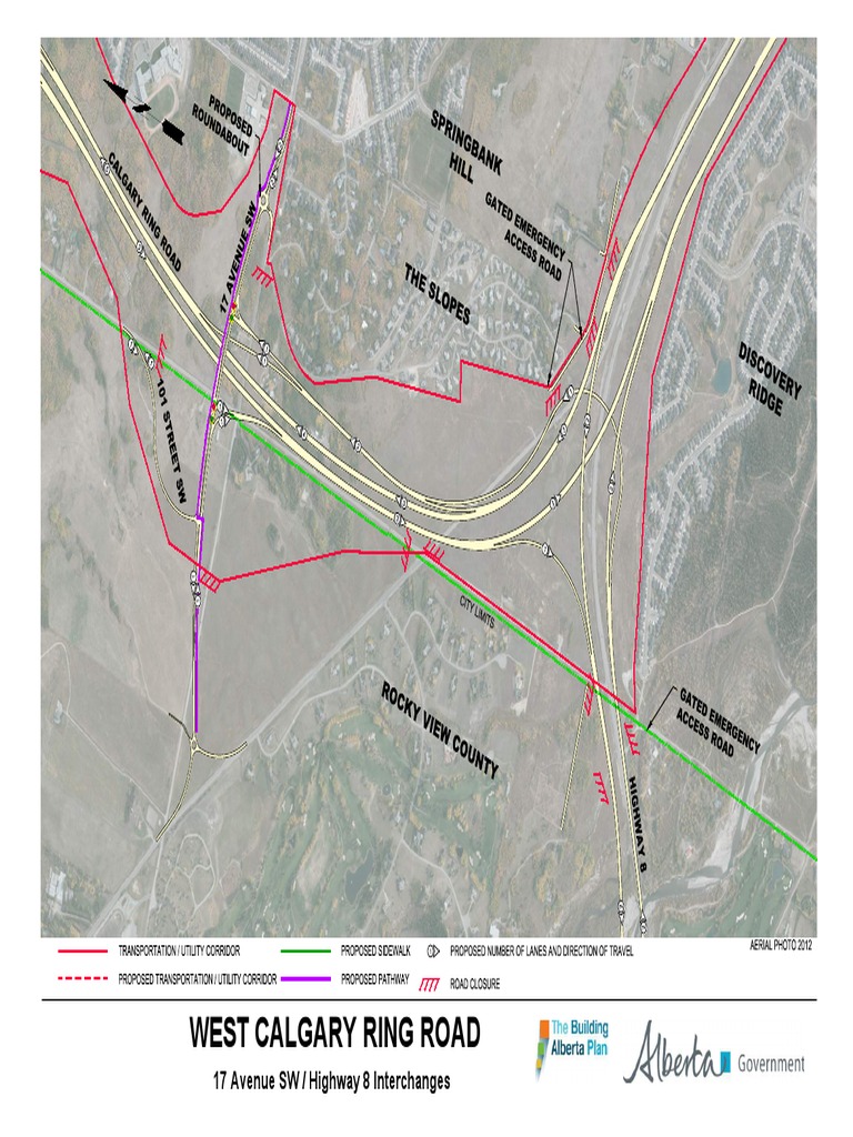 West Calgary Ring Road Overview | PDF