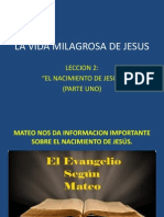 El Nacimiento de Nuestro Señor Jesucristo