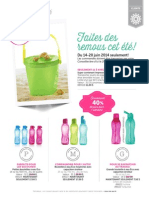 Bouteille Éco Tupperware en PROMOTION! 