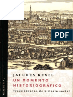 J Revel, Un Momento Historiográfico