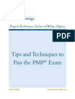 Tips and Techniques to Pass the PMP Exam