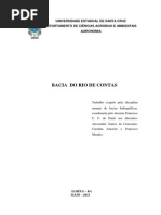 Trabalho Sobre Bacia Do Rio de Contas