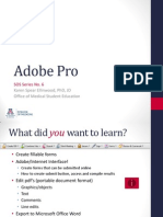 SOS Guide No. 06 Adobe Pro Basics