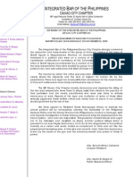 IBP Statement - Maguindanao Massacre