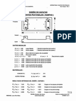 Diseño de Zapatas Puentes Peatonales (Rampas) : Datos Iniciales