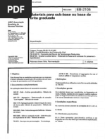 NBR 11806 - 91 (EB-2105) - Materiais para Sub-Base Ou Base de Brita Graduada - 2pag