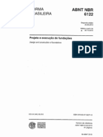 NBR 6122-2010 - Projeto e Execução de Fundações