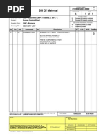 Bill of Material: Component Description Qty Unit LBS Line Rev KGS SZ