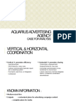 Aquarius Advertising Agency CH 2 - Case Solution