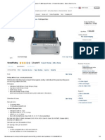 Epson FX-890 Impact Printer Brochure