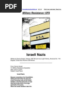 Military Resistance 12F6 Israeli Nazis