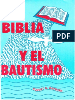 La Biblia y El BAUTISMO - Robert G. Rayburn