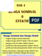 Bab 4 Bunga Nominal & Efektik