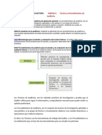 Fundamentos de Auditoría Unidad 4