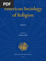 Anthony Blasy Sociology of Religions