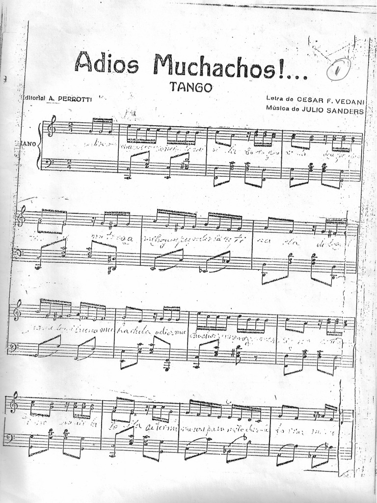 Adios Muchachos | PDF