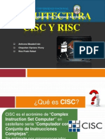 Trabajo de Cisc y Risc