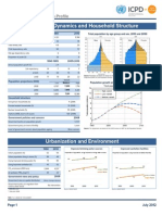 Nicaragua: Population Dynamics and Household Structure