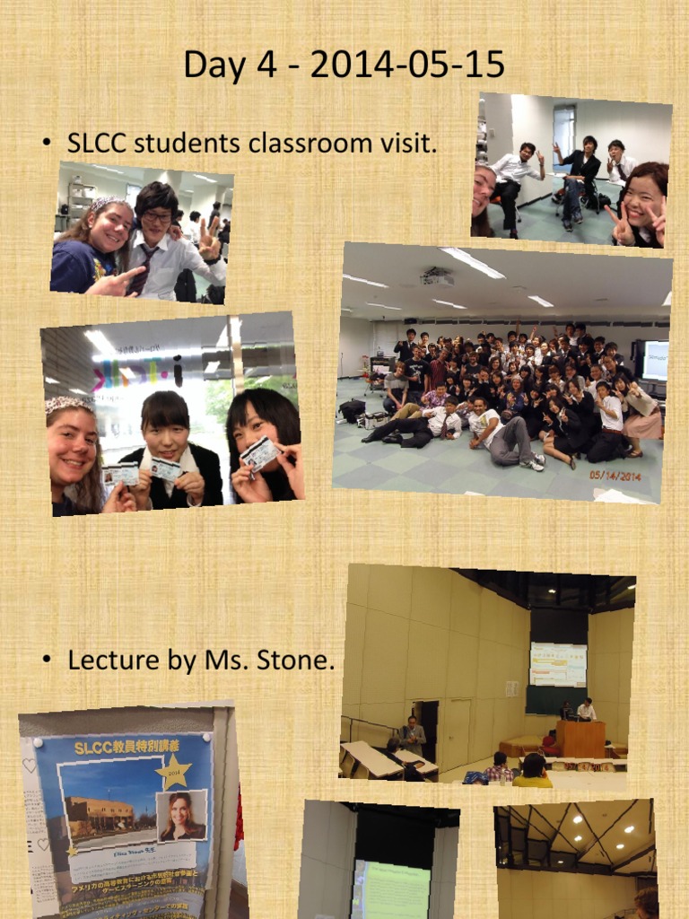 SLCC Students Classroom Visit | PDF