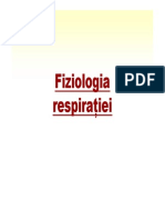 Curs Fiziologia Respiratiei