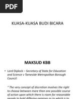 Kuasa-kuasa Budi Bicara