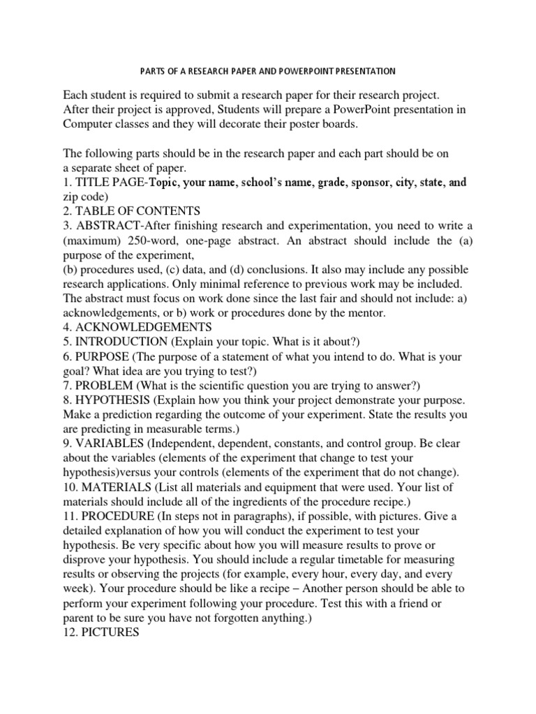 10 parts of research paper pdf image