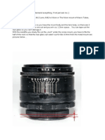 Modifikacija Helios 44-2!2!58 M42 Objektiva Na Nikon by EldarSpahic