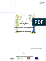 Manual Ufcd 7842 - Tecnicas de Atendimento