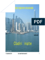 Cladiri Inalte C1 - IS Introducere