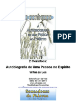 2 Coríntios- Autobiografia de uma pessoa no Espírito- Witness Lee