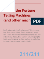 Zoltar, The Fortune Telling Machines (And Other Machines)