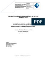 Lineamiento CodificaciónRIPS Salud Oral