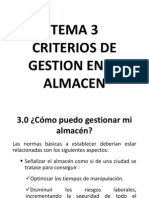 3.-Criterios de Gestion de Almacen