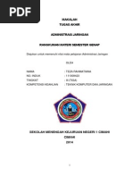 Download Makalah Administrasi Jaringan Semester Genap by Teza Rahmatiana SN230403517 doc pdf