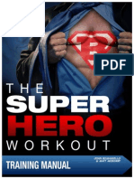 Super Hero Workout Training Manual Complete