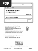 2012 Edexcel Higher B Paper 2