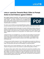 #ENDviolence Music Video Press Release - June 19 2014