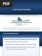 Lean Visual Controls: Presented by The University of Texas-School of Public Health