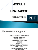 KELOMPOK 2 (Skenario 4) Hemiparese