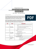 PTV Visum Softwrare Training Sharjah, Uae: Registration Form