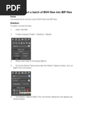 Open Bip Files