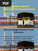 Download Esensi Manusia Sebagai Makhluk Pencari Kebenaran by Jefry Fernando Sianturi SN230416545 doc pdf