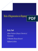 Role of Regeneration in Hepatoprotection: Becky Taub