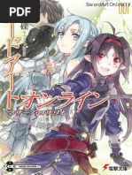 Sword Art Online 9 Alicization Beginningv2 Pdf Swordsmanship Trees