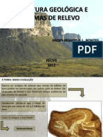 GEOGRAFIA - Estrutura Geológica e Formas de Revelo